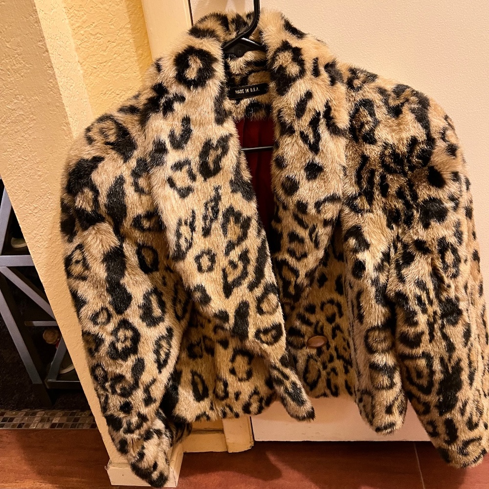 Vintage Leopard Jacket